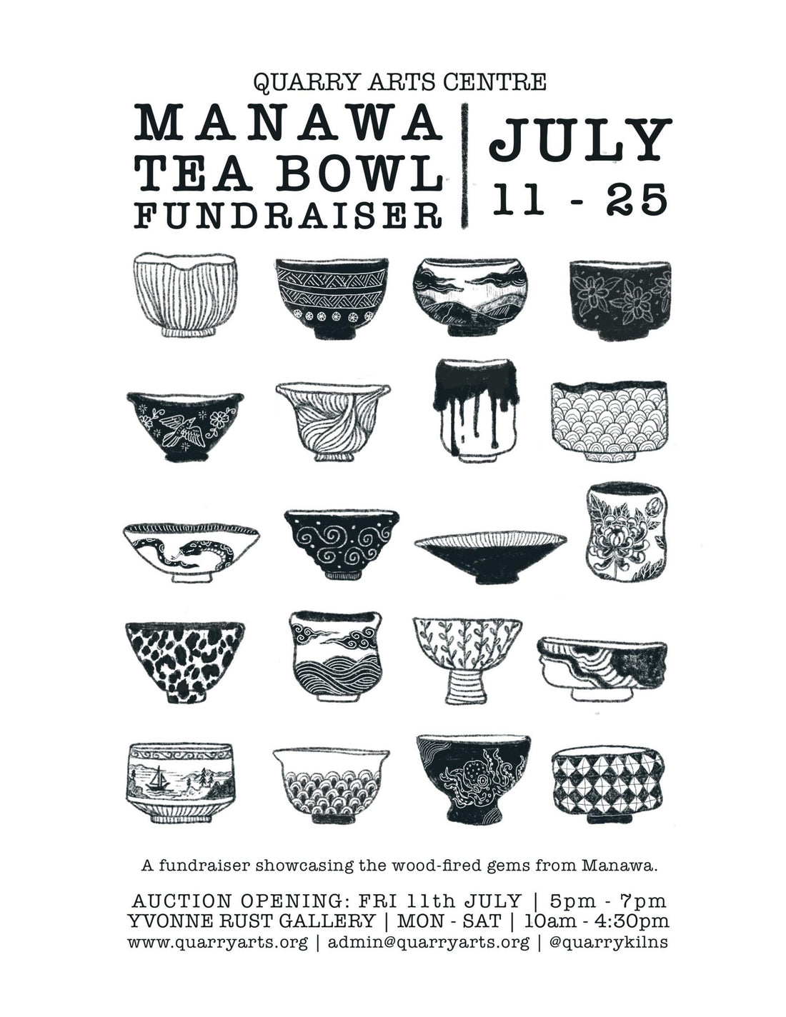 Manawa Tea Bowl Fundraiser