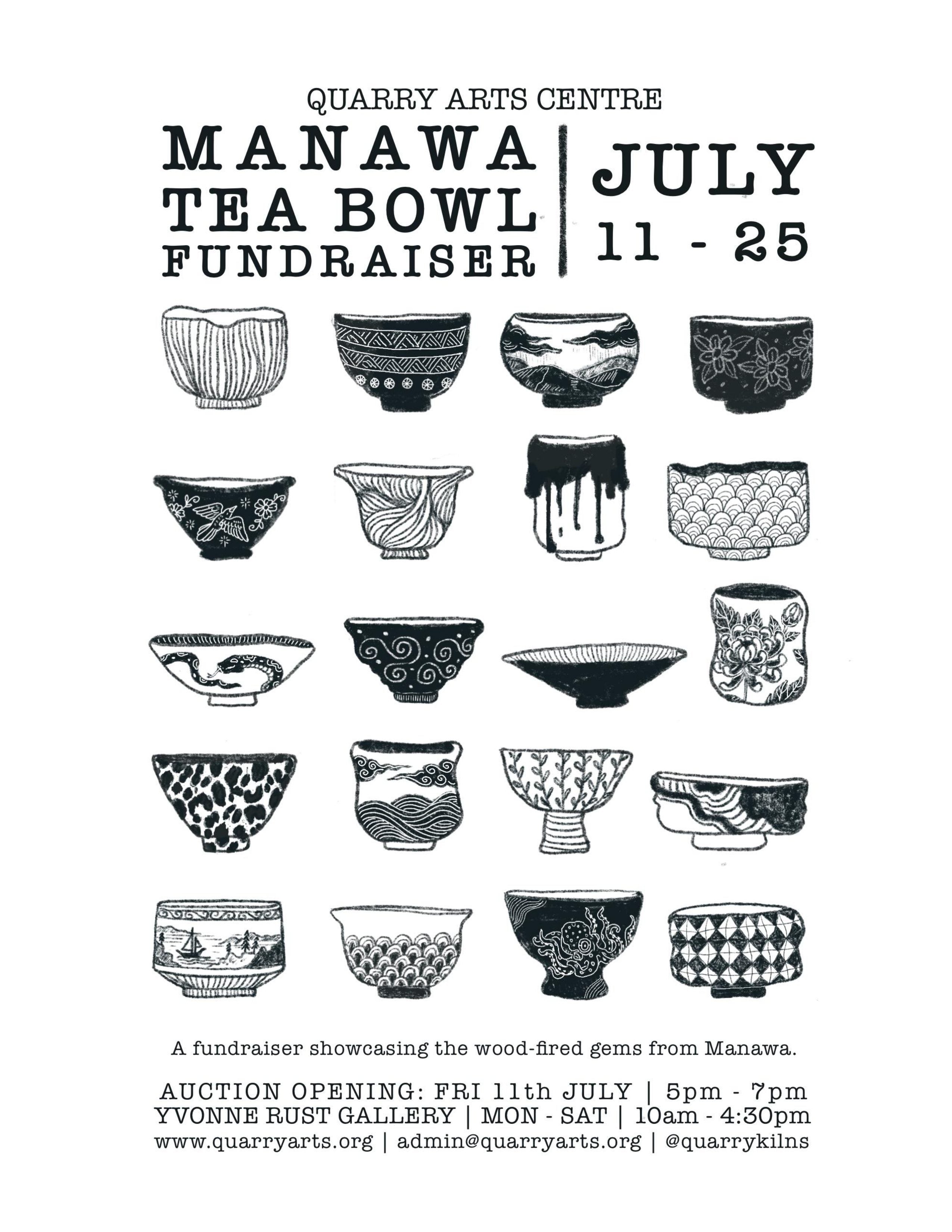 Manawa Tea Bowl Fundraiser