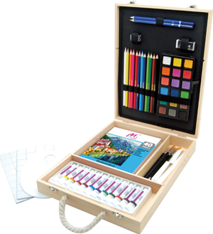 Art Advantage Wooden Box Set 60 PC