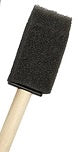 Foam Brush - Wooden Handle -1