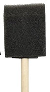 Foam Brush - Wooden Handle - 3