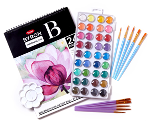 Byron Watecolour Set 49pc