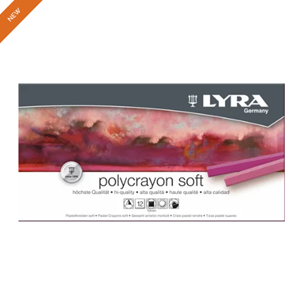 Lyra Polycrayon Soft Chalk Set - 12