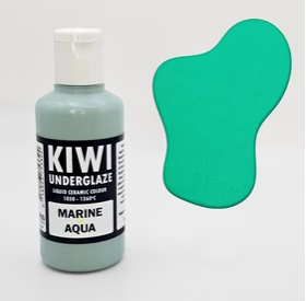 Marine Aqua - Kiwi Underglaze 100ml