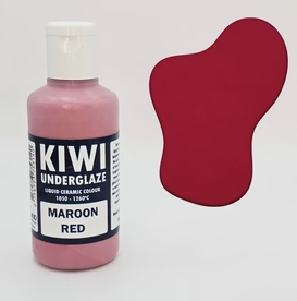 Maroon Red - Kiwi Underglaze 100ml