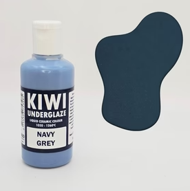 Navy Grey - Kiwi Underglaze 100ml