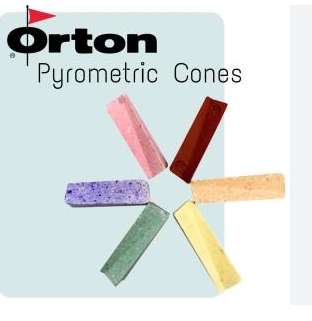 Orton Pyrometric Cone: 12 - Large - Pair