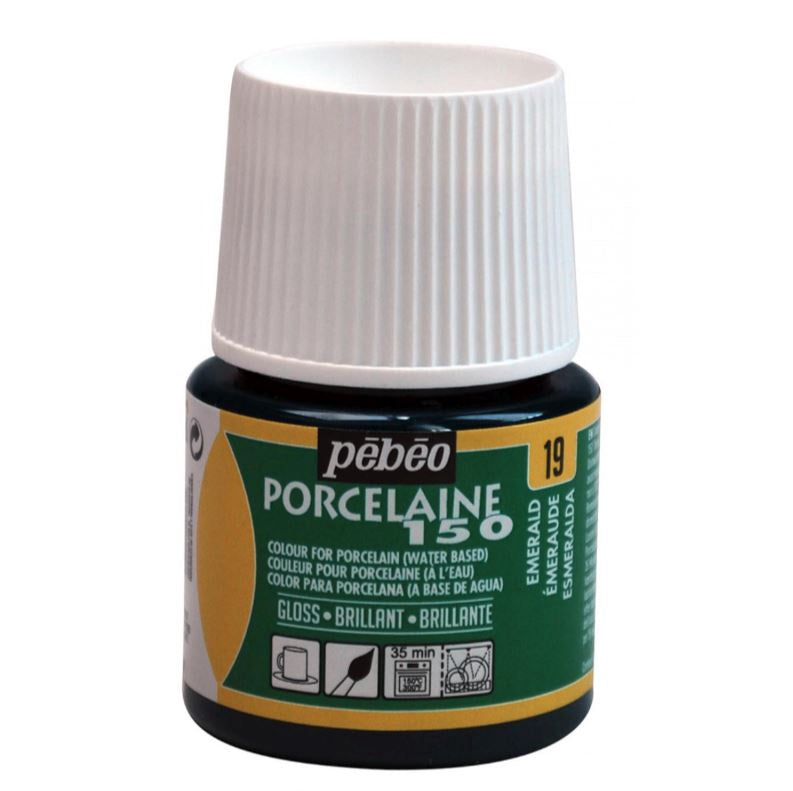 Porcelaine Paint - Emerald - 45ml