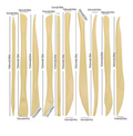 10pc - Plastic Modelling Tools