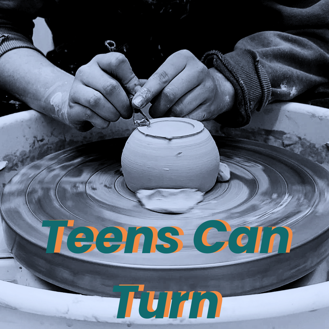 Teens Can Turn | Pottery Wheel 8 week course | Term 4 on Wednesdays beginning 15th October 2025