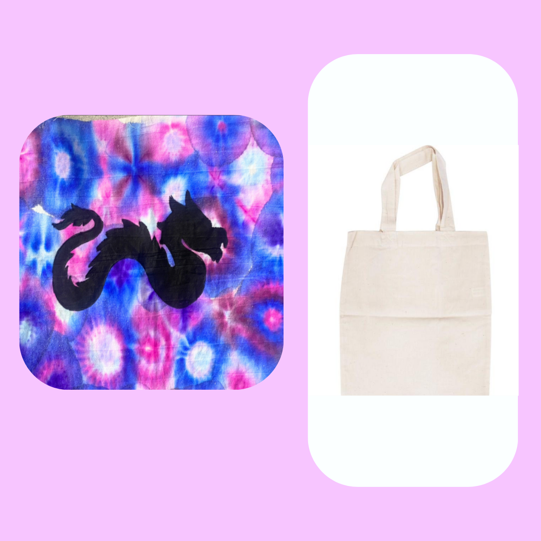 Dragon Tote Bags | Monday 29/09/2025 10am-12pm | Ages 8 - 12 year olds