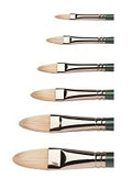 Winsor Newton Brush Winton Hog Long Handled Filbert #6