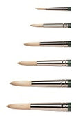 Winsor Newton Brush Winton Hog Long Handled Round #2