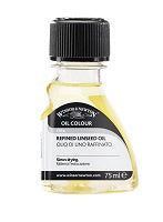 Winsor Newton Refined Linseed Oil 75Ml