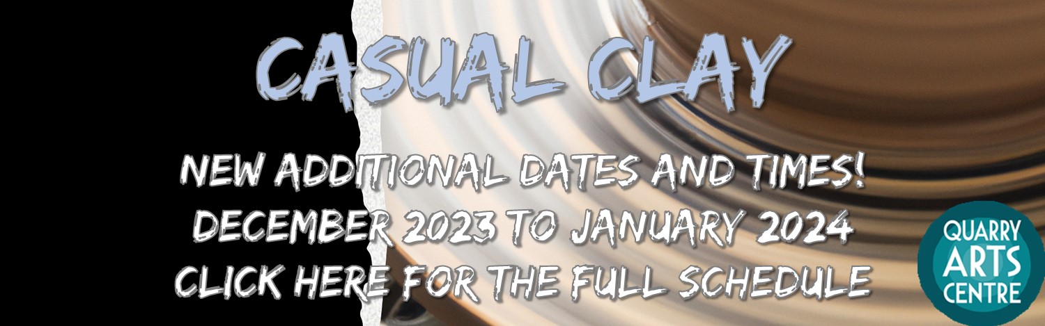 New dates and times for Casual Clay during December 2023 to January 2024